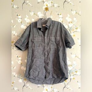 Men’s James Campbell short sleeve button up XL